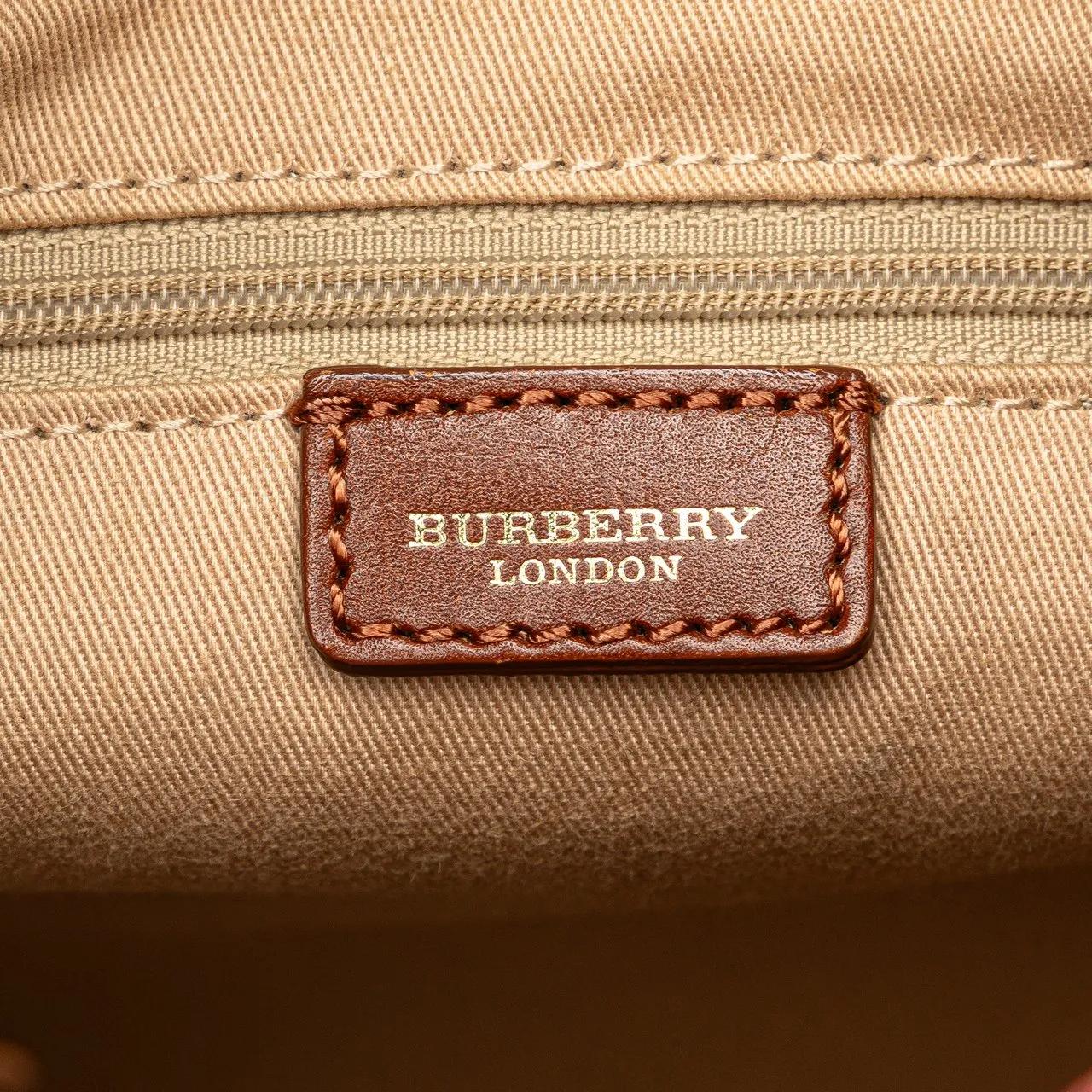 Thumbnail - Burberry Hobo Bags - Supernova Check Trimmed Canvas Crossbody - Gr. unisize - in Rot - für Damen