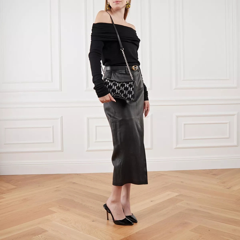 Karl Lagerfeld Crossbody Bag K/Seven Element Sp Cb Rhst Black(Image 3)