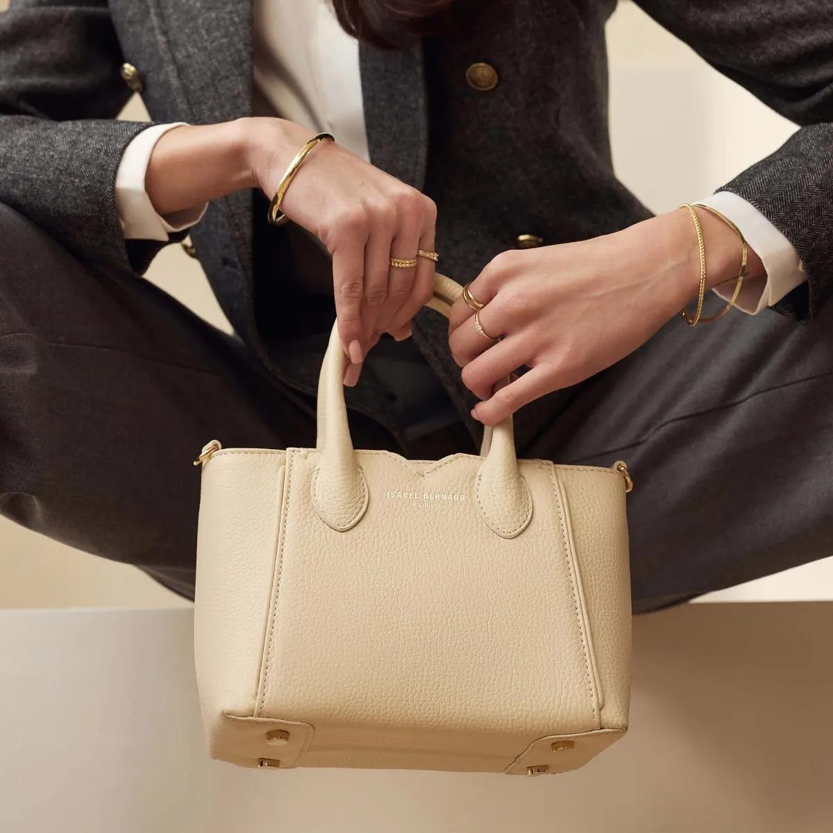 Thumbnail - Isabel Bernard Crossbody Bags - Honoré Cloe Mini me Handtasche - Gr. unisize - in Creme - für Damen
