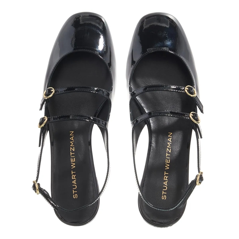 Stuart Weitzman Ballerinas Benni Mj Slingback Black(Image 9)