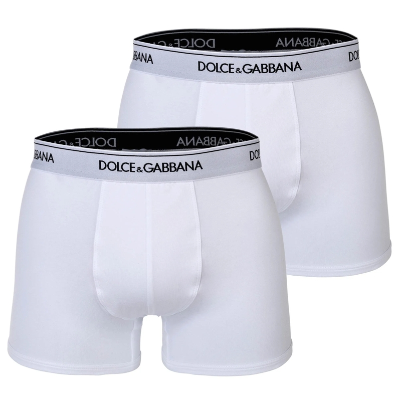 Dolce&Gabbana  Regular Boxer 2er Pack weiss