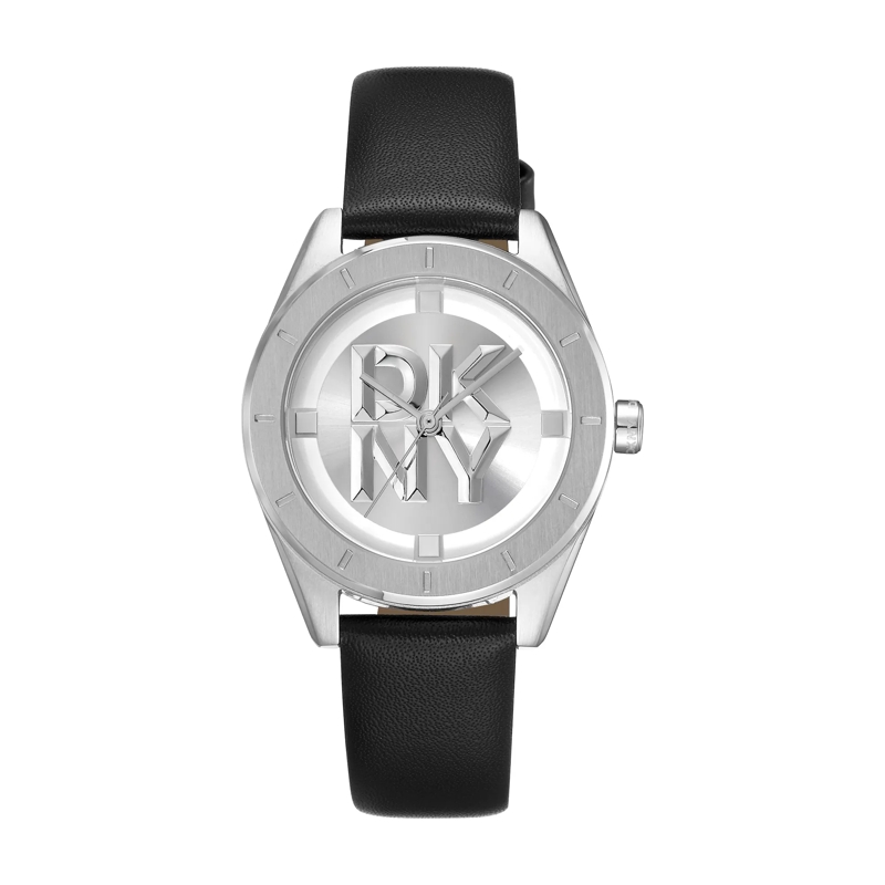 DKNY Automatikuhr Quarzuhr Chambers Midi schwarz