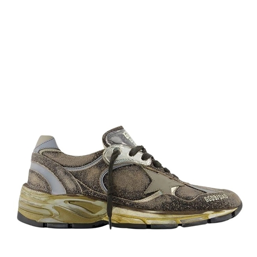 Golden Goose lage-top sneaker Running Dad Sneakers - Leather - Khaki Grey