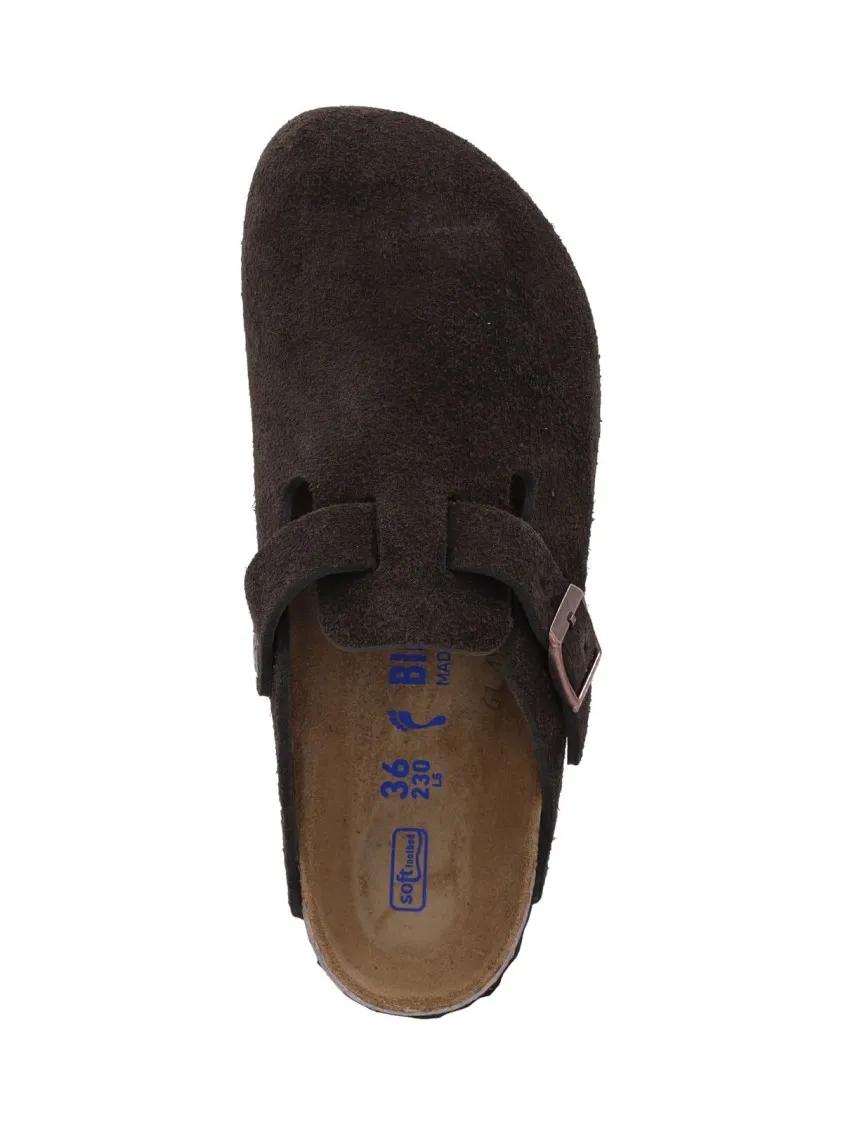 Thumbnail - Birkenstock Slipper & Pantoletten - Boston Mules – Brown - Gr. 39 (EU) - in Braun - für Damen