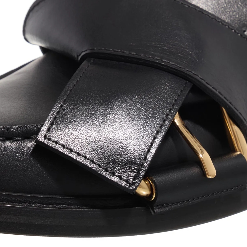 Moschino Mocassin Belted Up Nero(Image 5)
