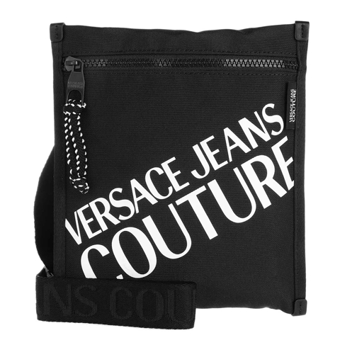 Versace Jeans Couture Macrologo Crossbody Bag Black Sac à bandoulière