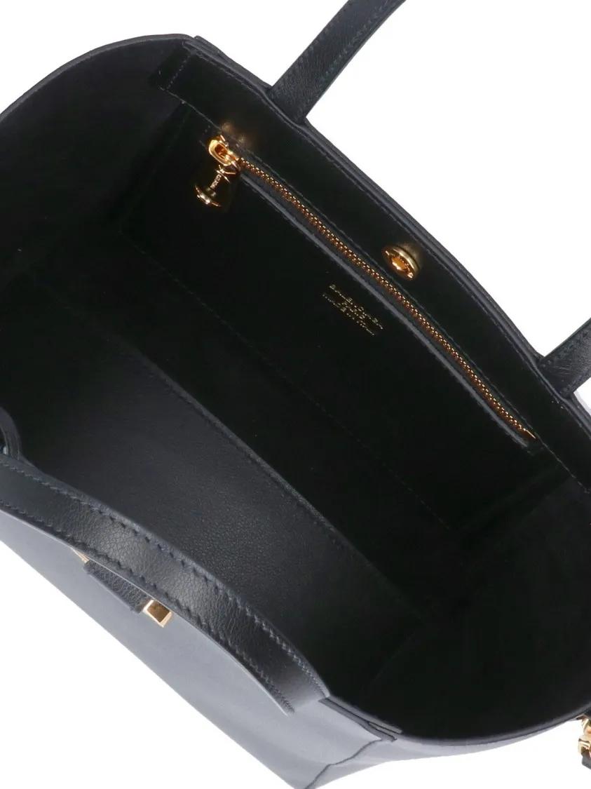 Balenciaga Shoppers & Totes Small 'Hourglass' Tote Bag – Black in zwart