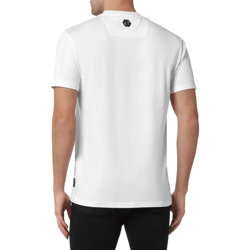 Philipp Plein T-Shirt T-Shirt Scorpion Mit Schmucksteinen weiss(Image 5)