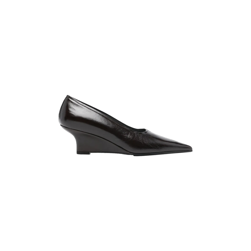 TOTEME Schnürschuhe Sharp Wedge-Pumps 60mm 213 BARK
