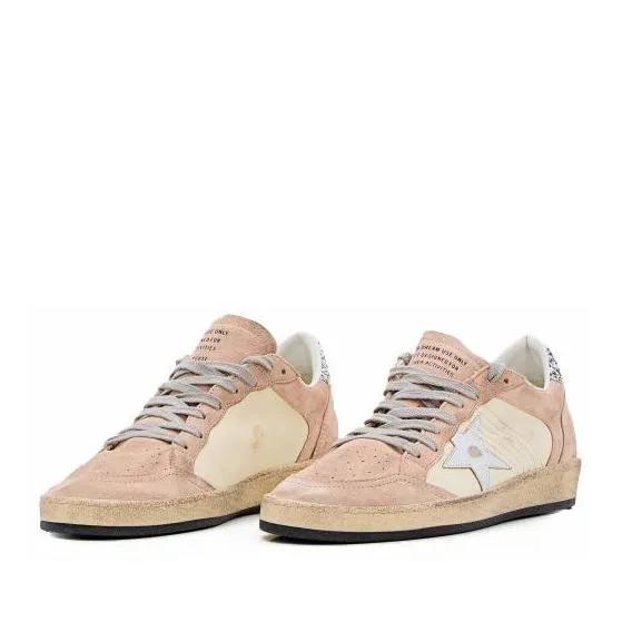 Golden Goose Low-Top Sneaker - Ballstar Leather Sneakers - Gr. 36 (EU) - in Beige - für Damen