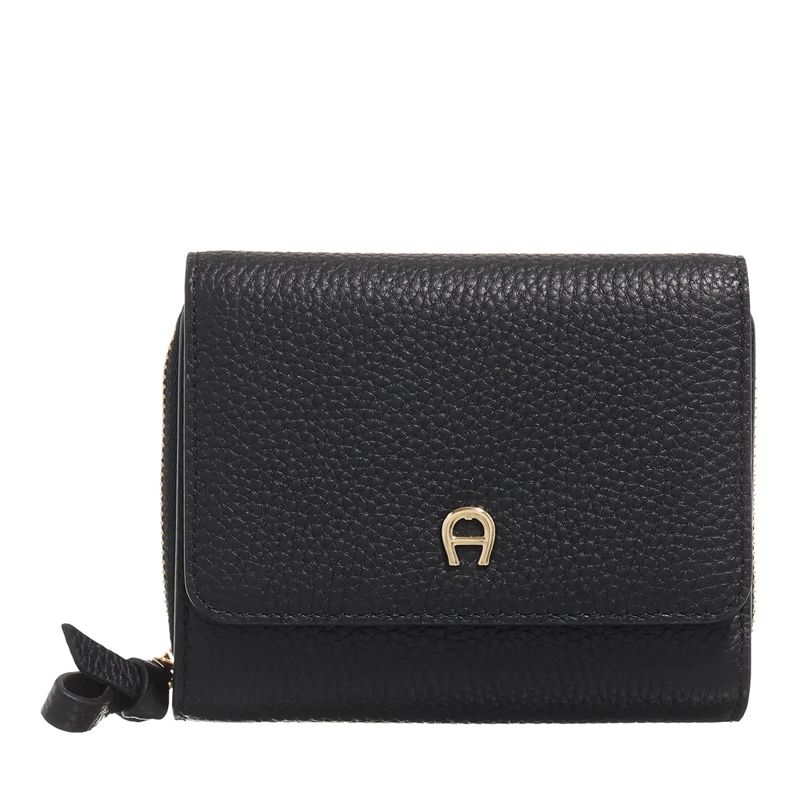 AIGNER Tri-Fold-Portemonnaie Mara Black