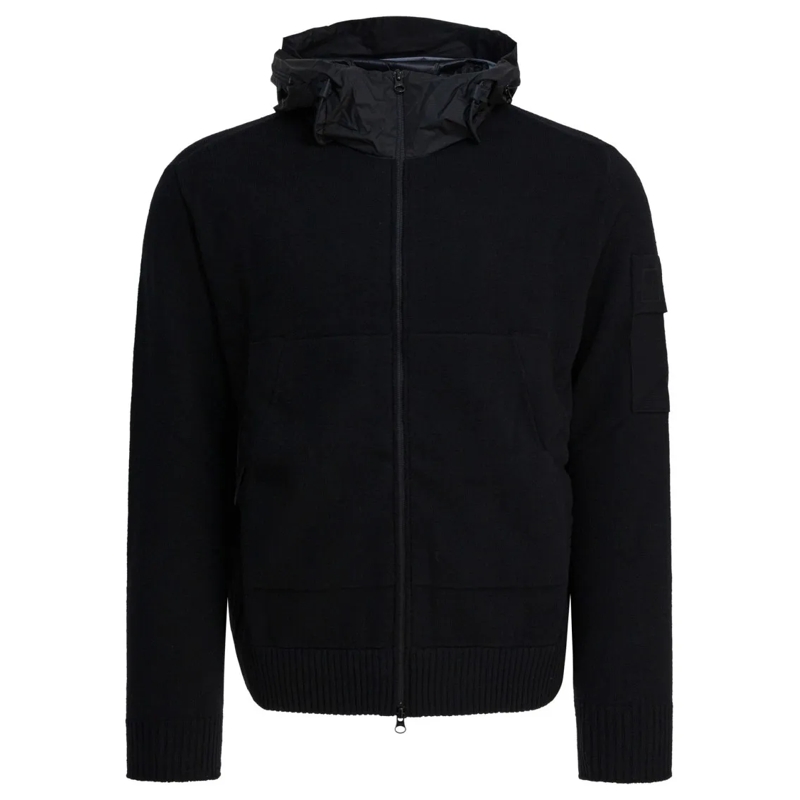 CP Company Trui Metropolis Series Zipped Sweater Black