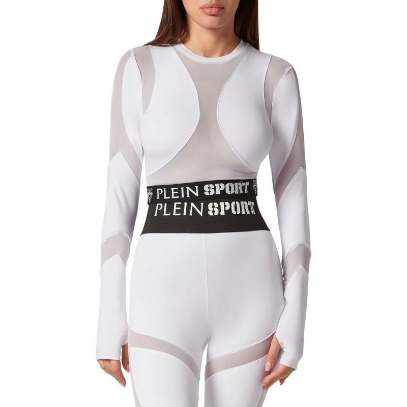 Plein Sport Top Sport Top Multicut weiss(Image 3)