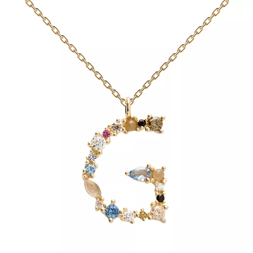 PDPAOLA G Necklace Yellow Gold Collana media