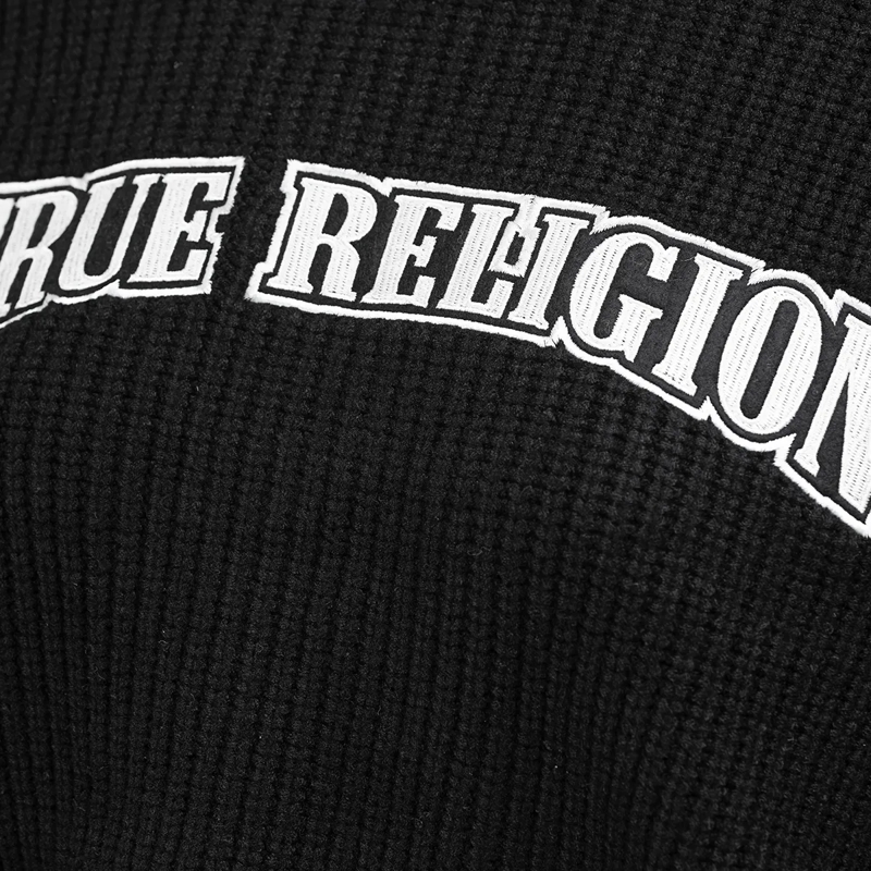 True Religion  Hoodie EMBROIDERY schwarz(Image 5)