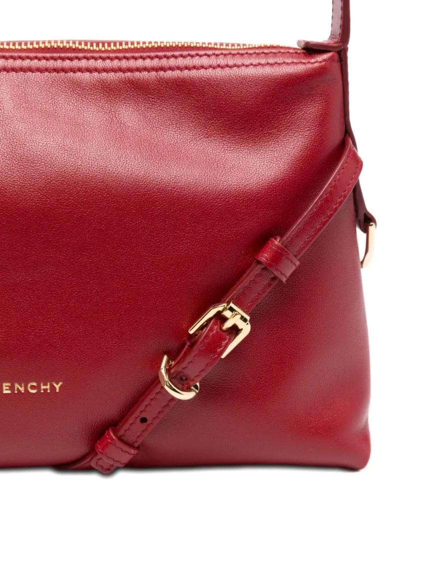 Thumbnail - Givenchy Hobo Bags - Rectangular Handbag With Adjustable Straps - Gr. unisize - in Rot - für Damen