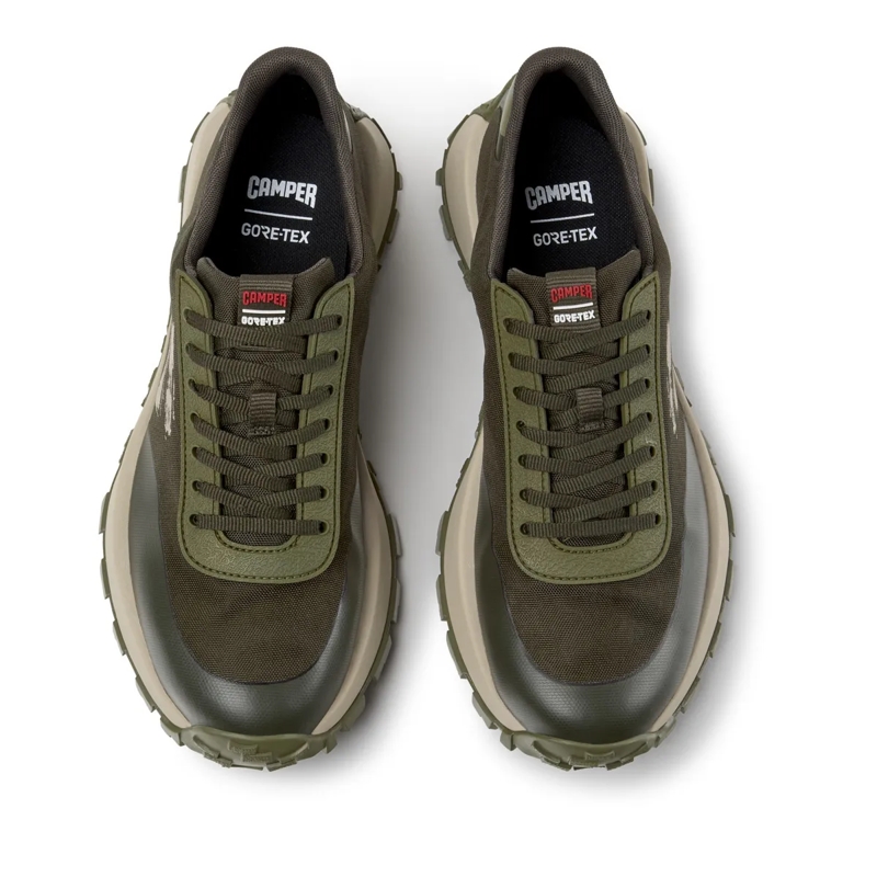 Camper Low-Top-Sneaker In unserem Drift Trail verbinden sich Hochleistung dunkel-grün(Image 5)