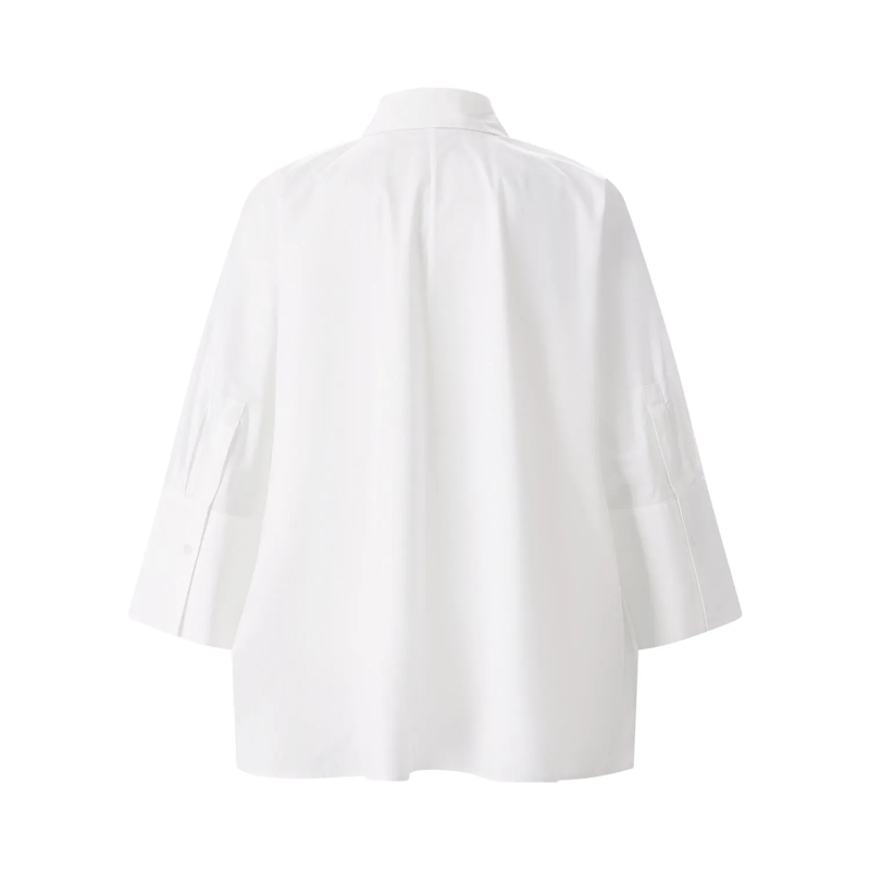 WEEKEND Max Mara Chemisier Hemdbluse Hudson weiß(Image 2)