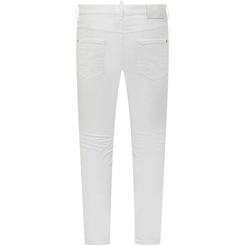 Dsquared2 Slim-Fit-Jeans Jeans Slim Fit Cinque Tasche weiß(Image 2)