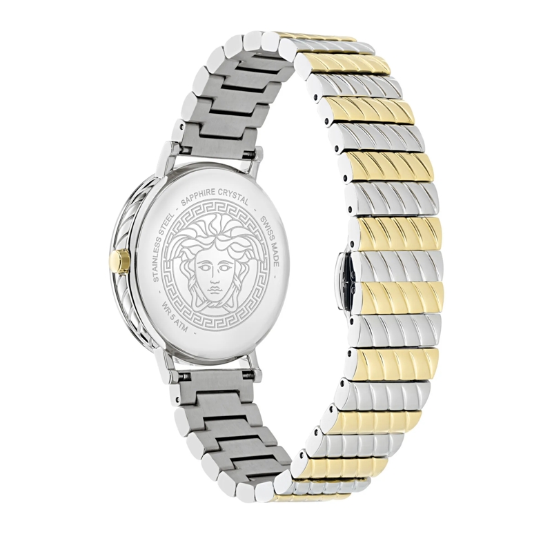 Versace Quarzuhr Quarz-Analoguhr Versace Delphinus silber(Image 3)