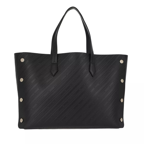 Givenchy Bond Shopper Medium Embossed Leather Black Shoppingväska