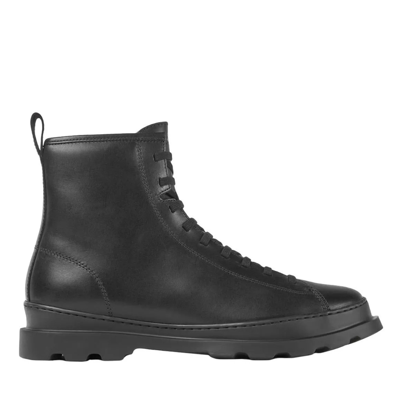 Camper Schnürstiefel Stiefeletten Brutus schwarz