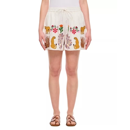 Benaras By Citrus Congo Shorts White 