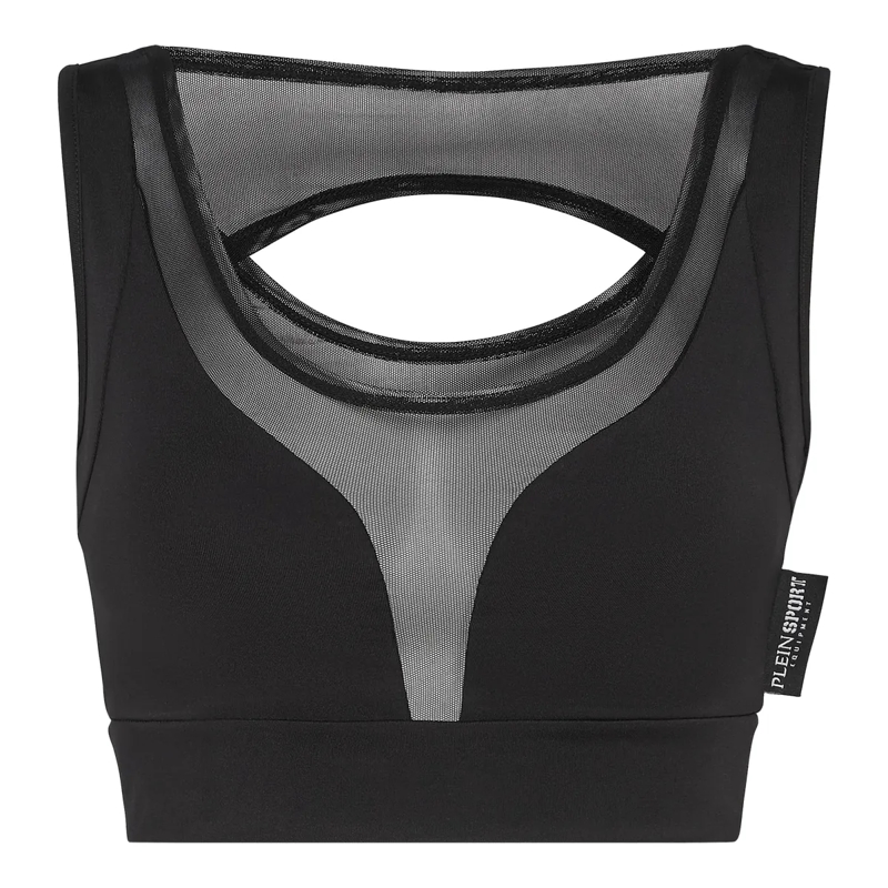 Plein Sport Top Bh schwarz