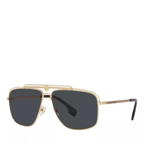 Versace Sunglasses 0VE2242 Gold Zonnebril