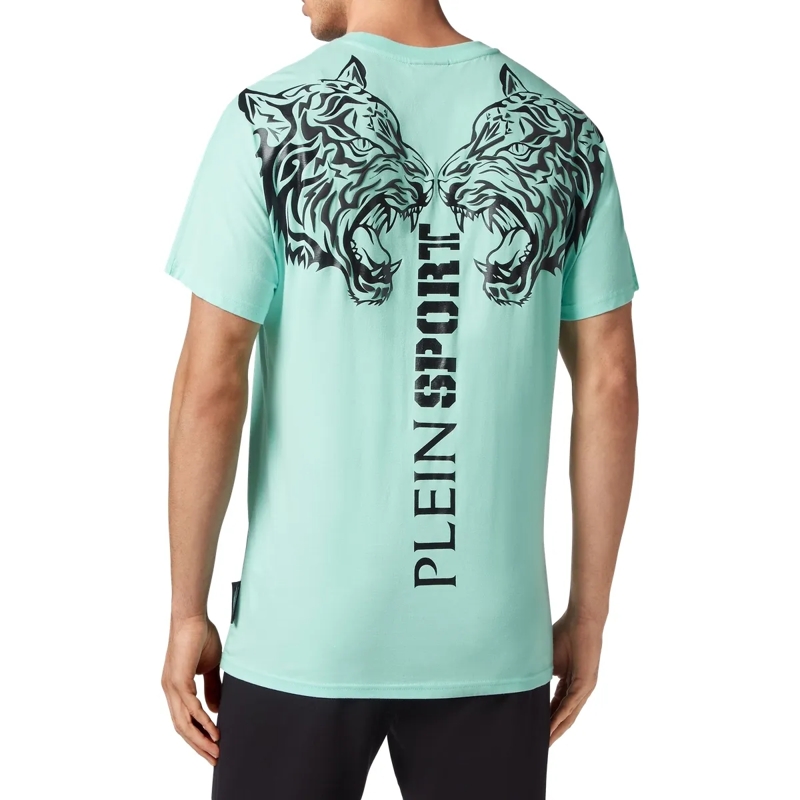 Plein Sport T-Shirt T-Shirt Tiger grün(Image 2)