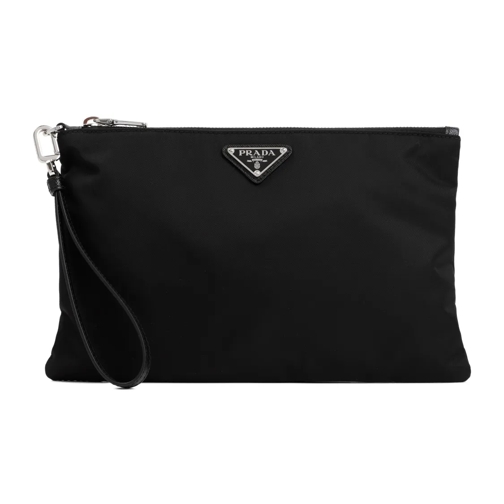 Prada Pochette Black Pouch Black