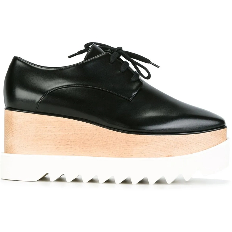Stella McCartney Low-Top-Sneaker Boots Black schwarz