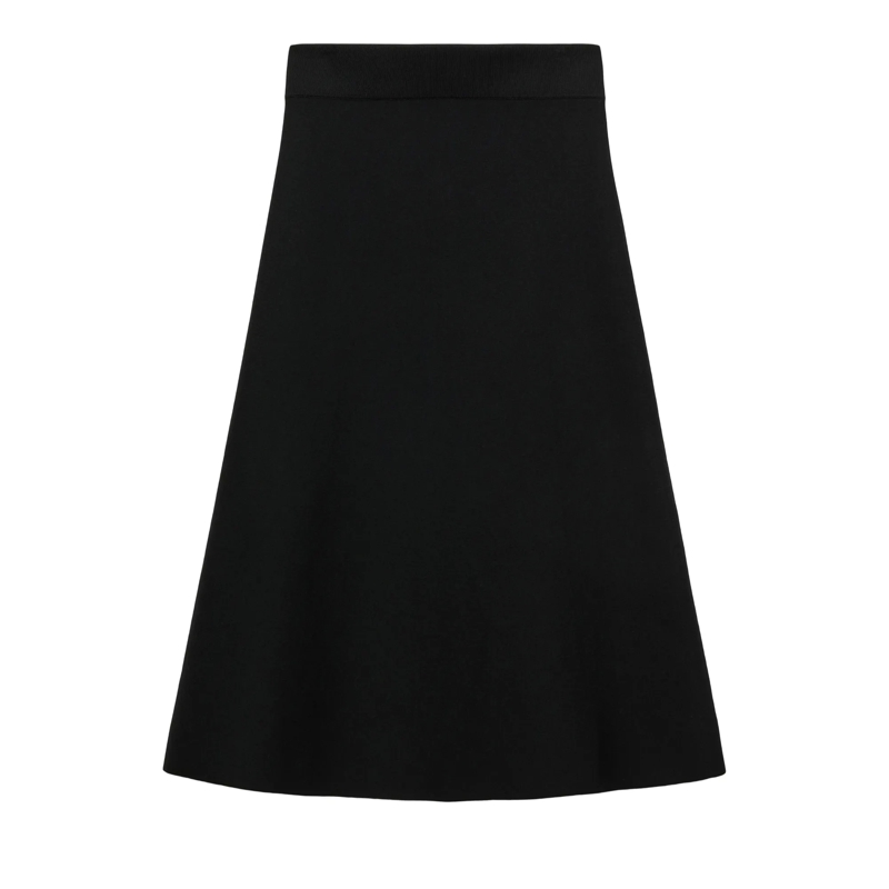Dorothee Schumacher Pullover SHARP AMBITION skirt pure black