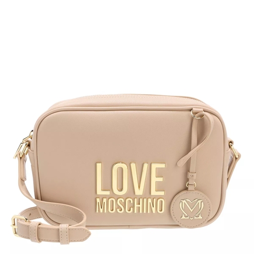 Love Moschino Borsa Bonded Pu  Nude Camera Bag