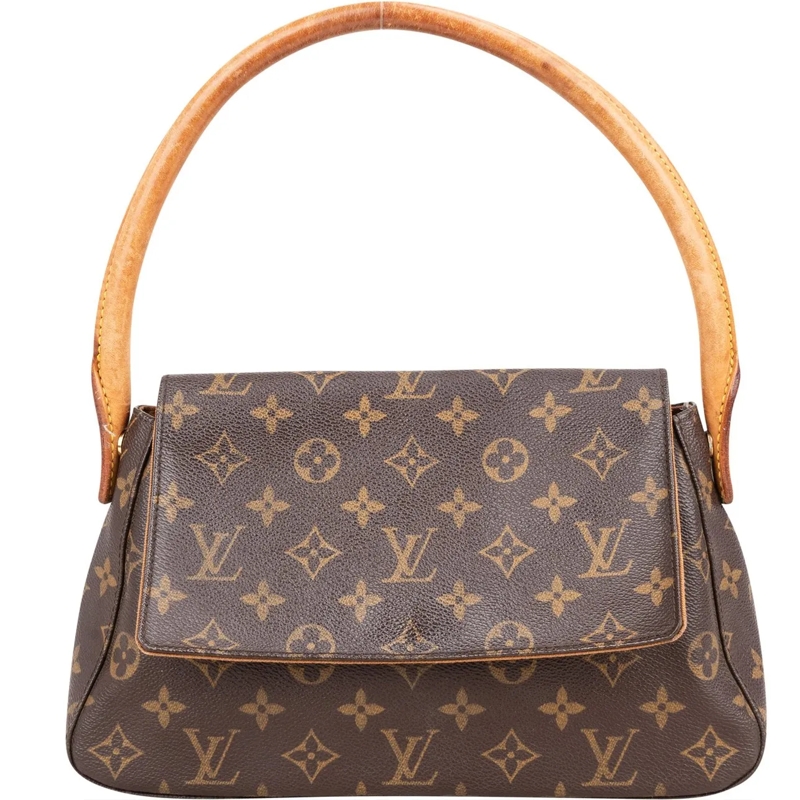 Louis Vuitton Tote Louis Vuitton Canvas Monogram Looping PM Shoulder  braun