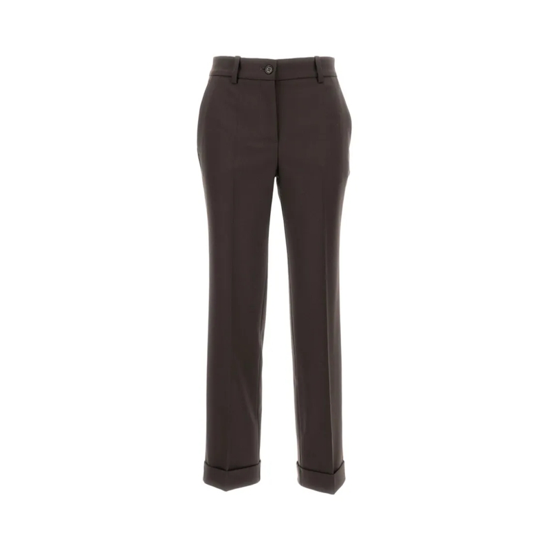 P.A.R.O.S.H.  Sallia Bi-Stretch Trousers Brown
