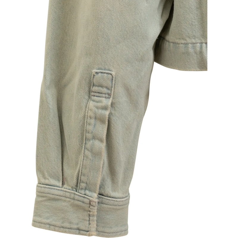 Ambush Chemisier Camicia in Jeans con Logo grau(Image 2)