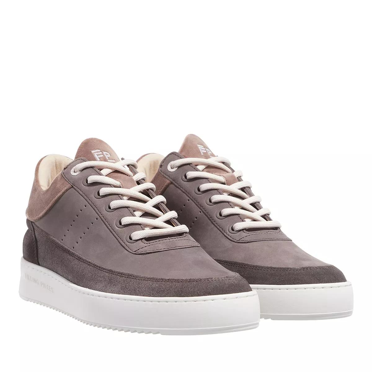 Low top ripple hot sale nubuck perforated taupe