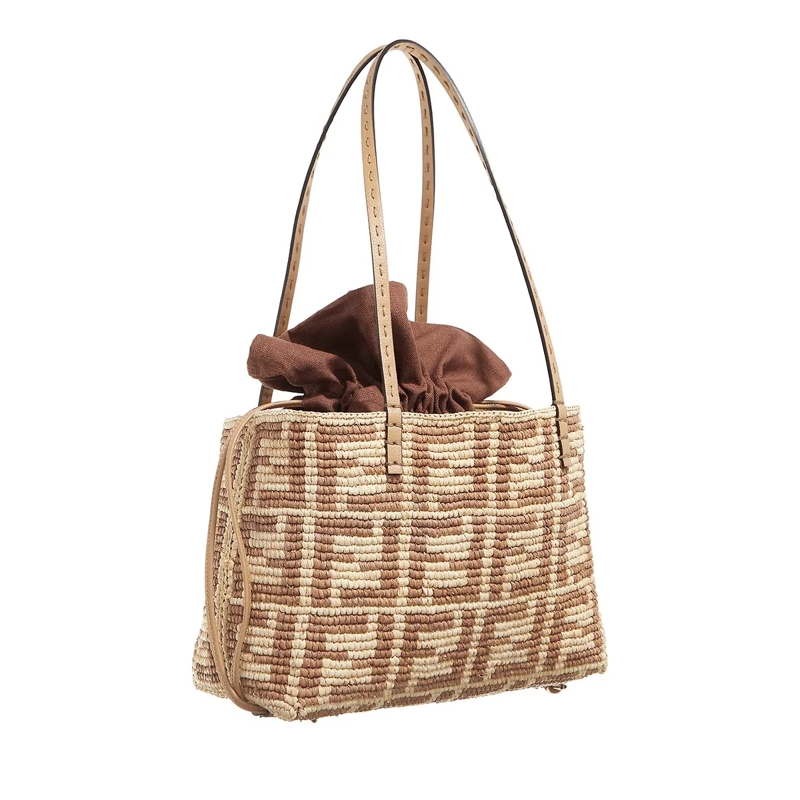 Fendi Shopper ShoppingRoll Paglia Bag(Image 3)