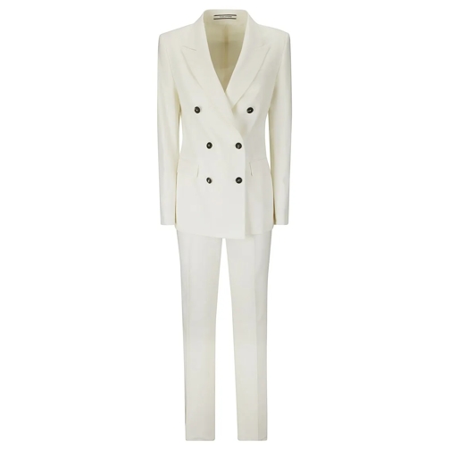 Tagliatore Combinaties van pakken White Tailored Suit White