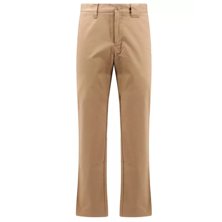 Burberry Equestrian Knight Embroidery Cotton Cargo Trouser