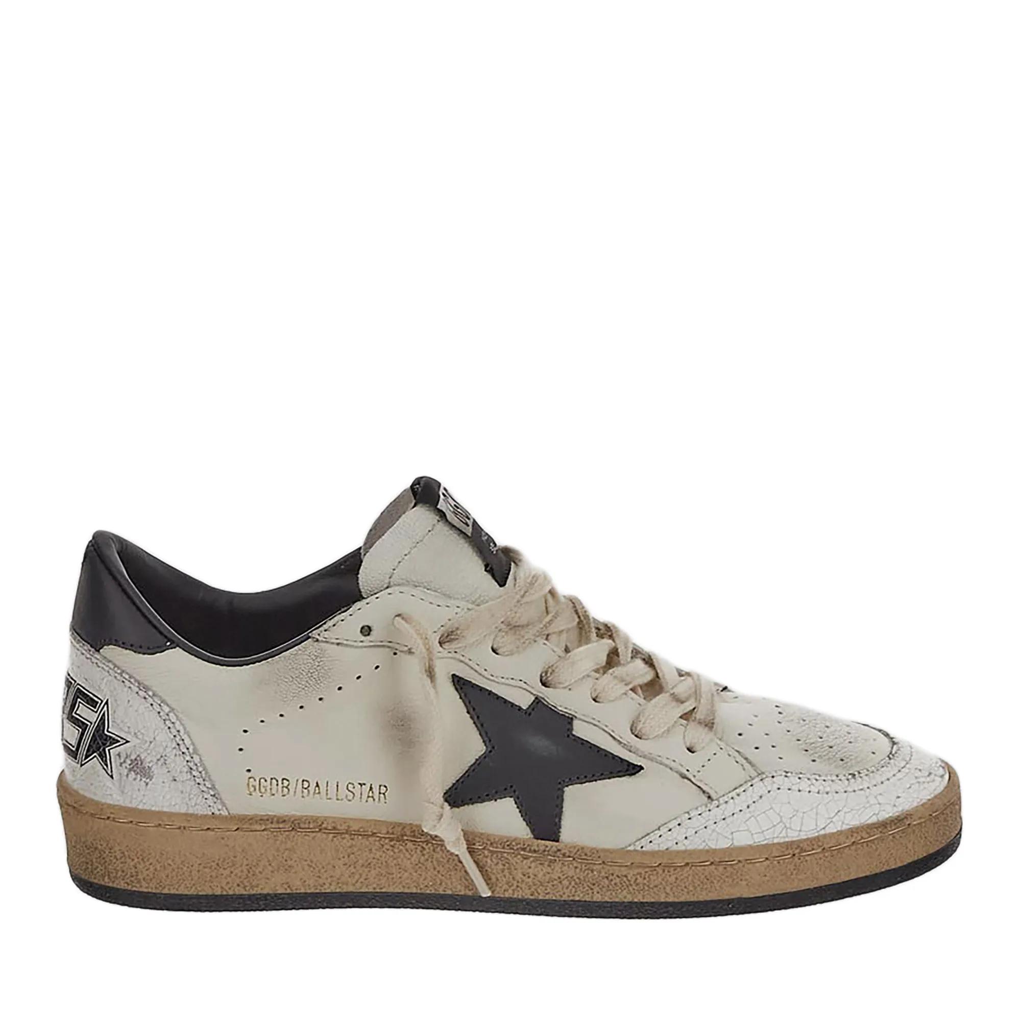 Golden Goose Low-Top Sneaker - Sneakers "Ball Star" - Gr. 40 (EU) - in Weiß - für Damen