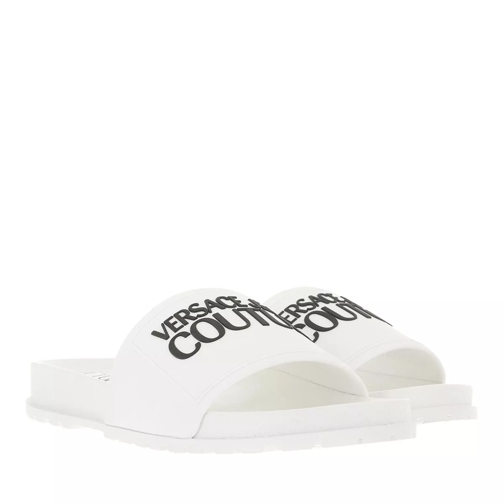 Versace Jeans Couture Pool Sliders White Claquette