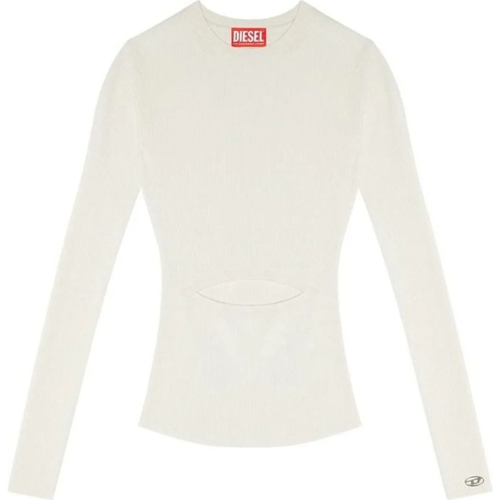 Diesel Sweaters White weiB Sweatshirts