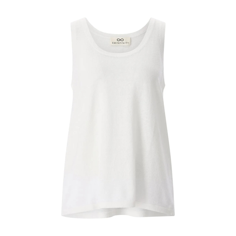 Sminfinity Top Top aus Leinenmix schwarz