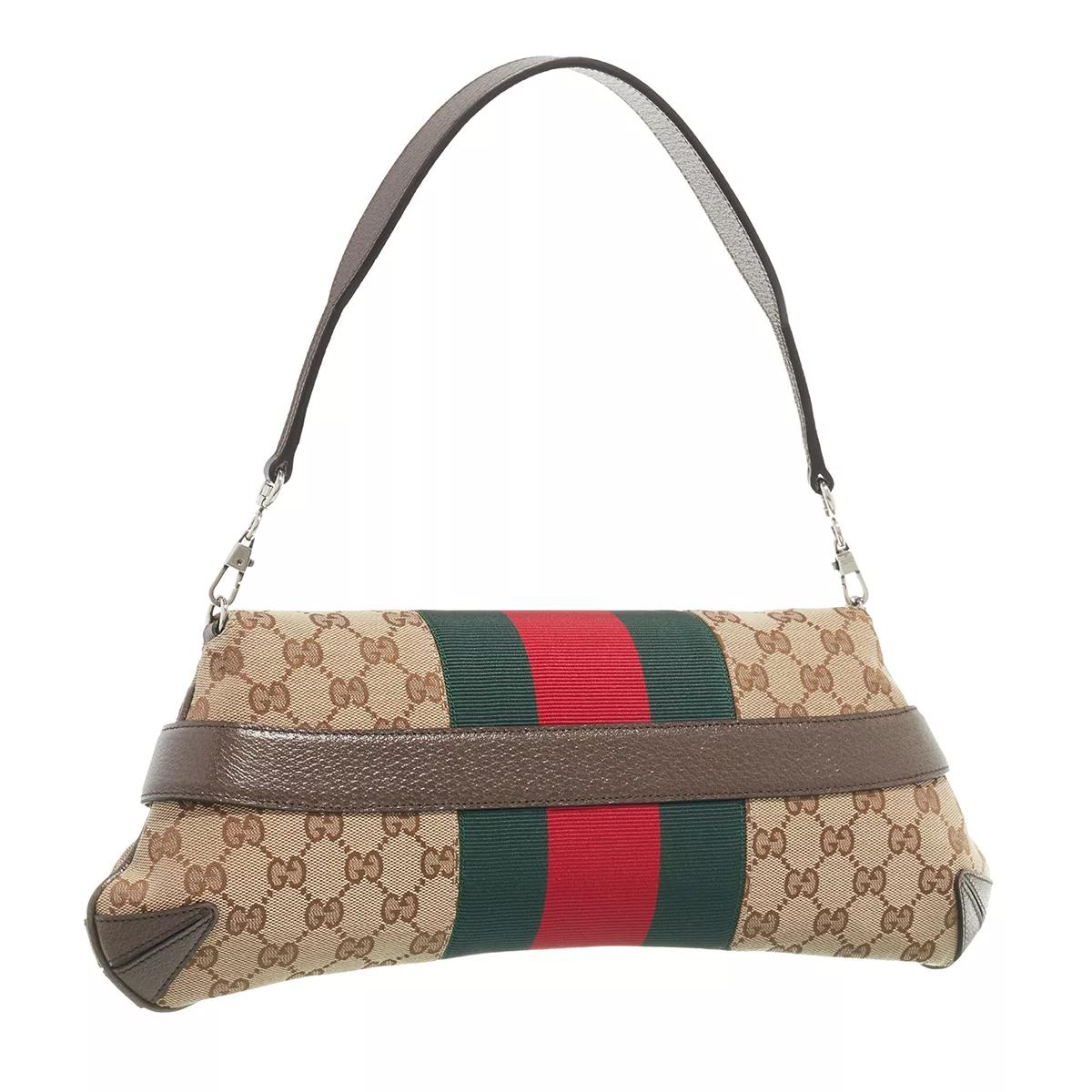 Gucci Hobo bags Horsebit Chain Medium Shoulder Bag in beige