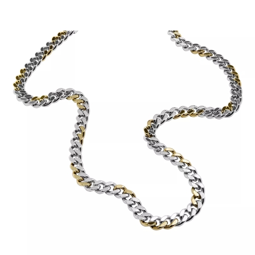 Diesel Stainless Steel Chain Necklace 2-Tone Mellanlångt halsband