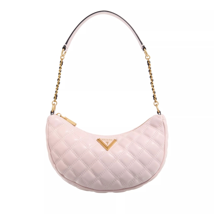 Guess Giully Top Zip Shoulder Light Rose Shoulder Bag