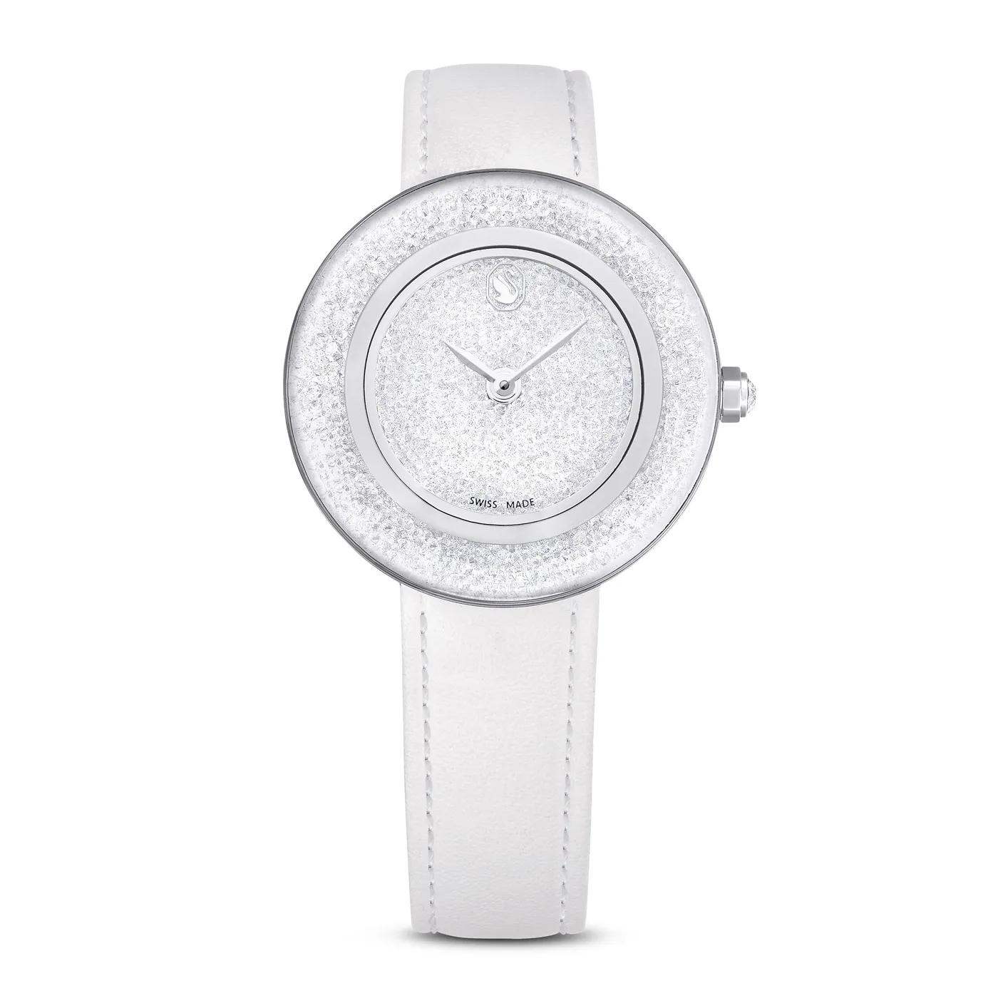 Swarovski Uhr - Swarovski Crystalline damen Uhr Weiß 5668887 - Gr. unisize - in Silber - für Damen