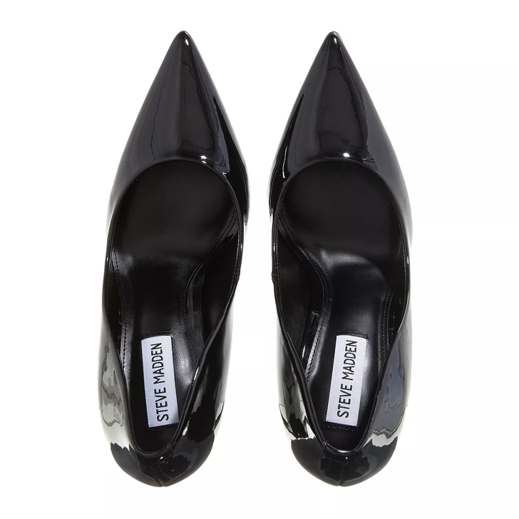 Steve madden patent deals leather pumps